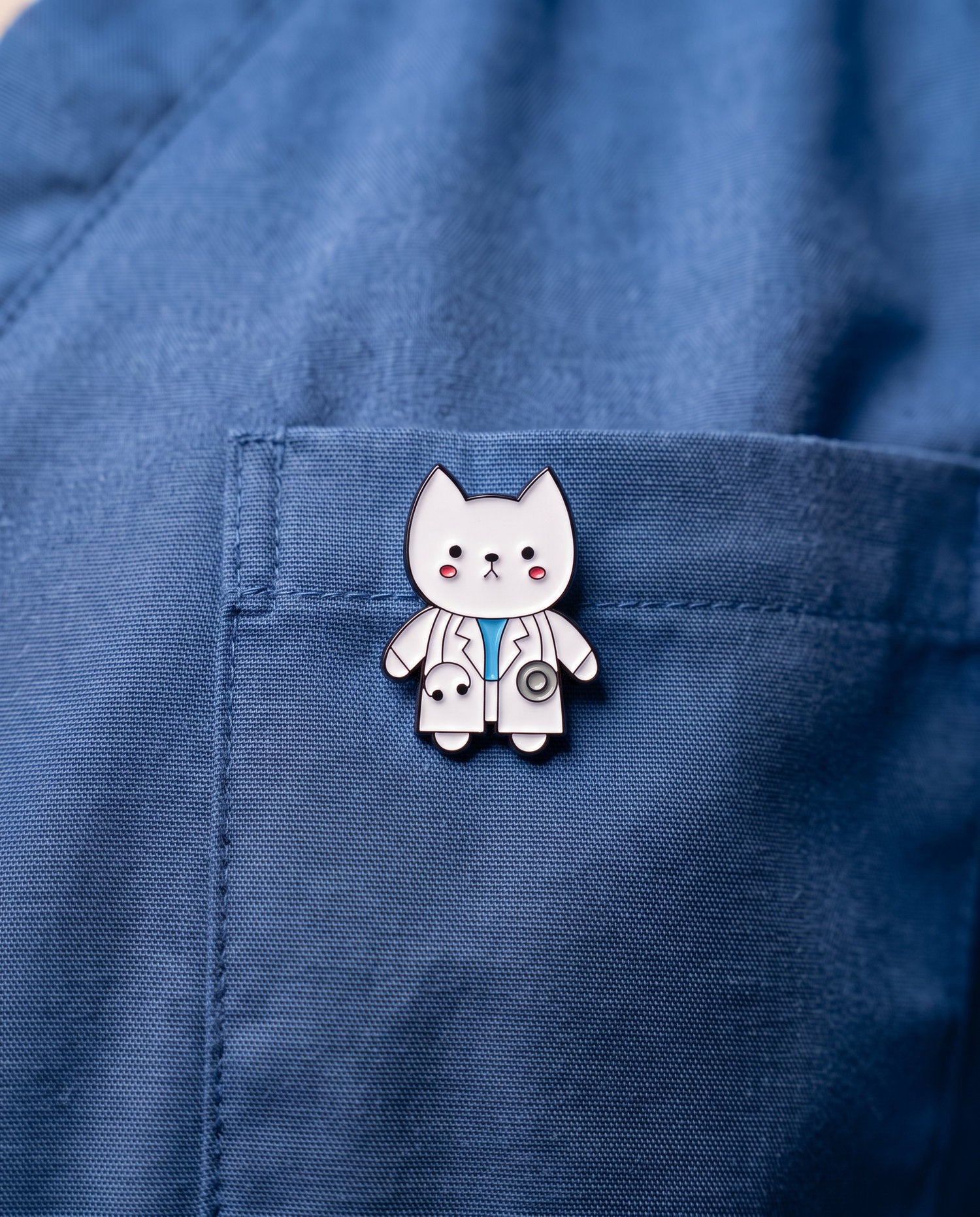 WHITE COAT CAT